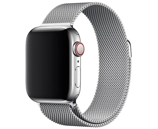 Ремешок&nbsp;Milanese&nbsp;Loop&nbsp;Design&nbsp;для&nbsp;Apple&nbsp;watch&nbsp;42mm/44mm Серебряный