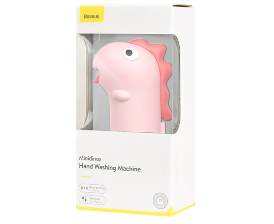 Дозатор для мыла Baseus Minidinos Hand Washing Machine Розовый