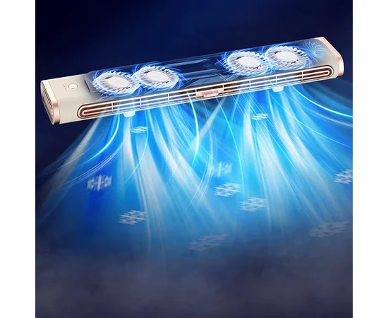 Настольный вентилятор F3 Tower Fan 3 speeds with battery 1200 mAh Biege