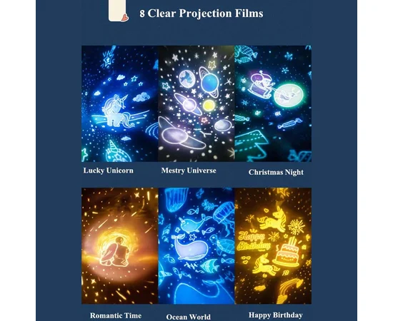 Ночник Moon E04 with Bluetooth and Remote Control 1200 mAh White