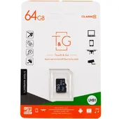 Карта пам'яті T & G microSDXC (UHS-1) 64 GB class 10 (без адаптера) Чорний
