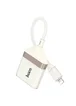 Перехідник Hoco UA40 Crystal 2in1 Lightning to SD/TF (0.15m) Apricot