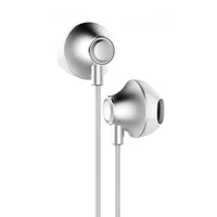 Проводная гарнитура Baseus Encok H06 3.5mm (stereo) (NGH06) Серебряный