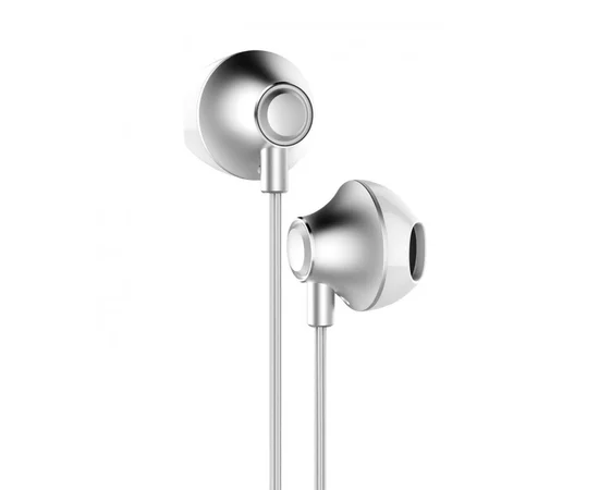 Проводная гарнитура Baseus Encok H06 3.5mm (stereo) (NGH06) Серебряный