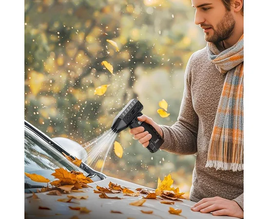 Портативный турбовентилятор Hoco HX67 Force fan Black