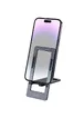Підставка для телефону Hoco HD11 Volar metal folding Metal grey