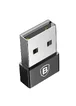 Переходник Baseus Exquisite USB Male to Type-C Female (CATJQ-A01) Черный