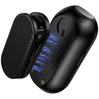 Петличный беспроводной микрофон Hoco L26 Dual-mic Smart AI (Type-C) Black