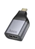 Переходник Hoco UA33 Type-C to HDTV Metal grey