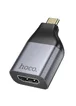 Переходник Hoco UA33 Type-C to HDTV Metal grey