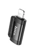 Переходник Hoco UA31B OTG Lightning male to Type-C female Black