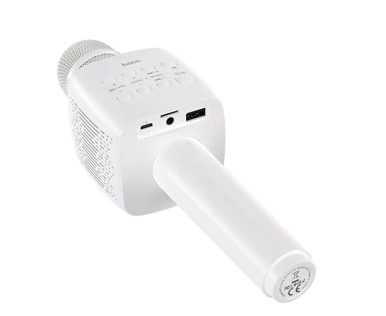 Караоке Мікрофон-колонка Hoco BK5 Білий