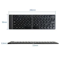 Клавиатура WIWU Fold Mini Keyboard FMK-01 Black