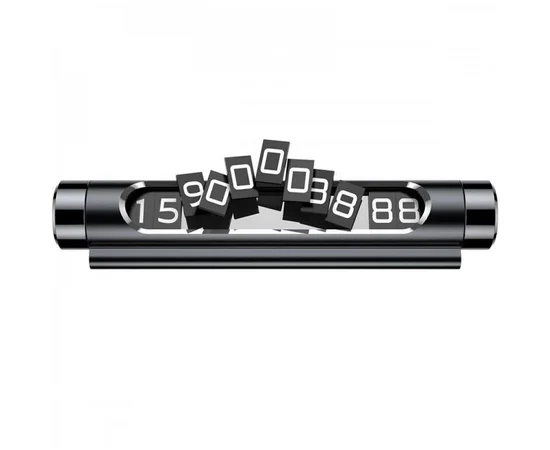 Парковочная карта Baseus Temporary Parking Number Card Черный