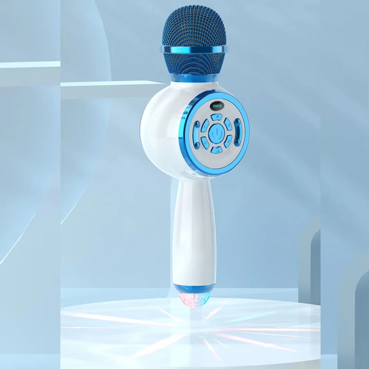 Караоке Микрофон-колонка DS810 Blue