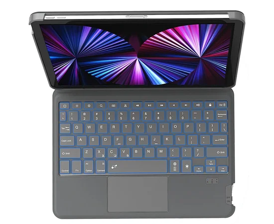 Клавиатура WIWU Combo Touch iPad keyboard case 10.2/10.5'' Grey
