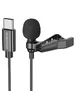 Мікрофон петличний Borofone BFK11 Elegant lavalier Type-C (2m) Black