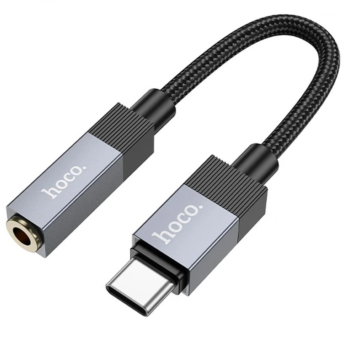Переходник Hoco UPA32C Type-C to 3.5mm Black