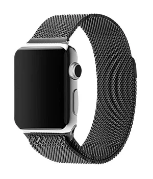 Ремінець Milanese Loop Design для Apple watch 42mm / 44mm Space grey