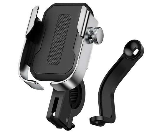 Вело- Мото- держатель Baseus Armor Motorcycle Серебряный