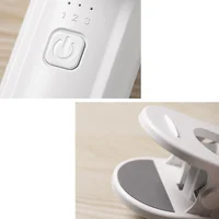 Портативный вентилятор K37 с зажимом 2000mAh White