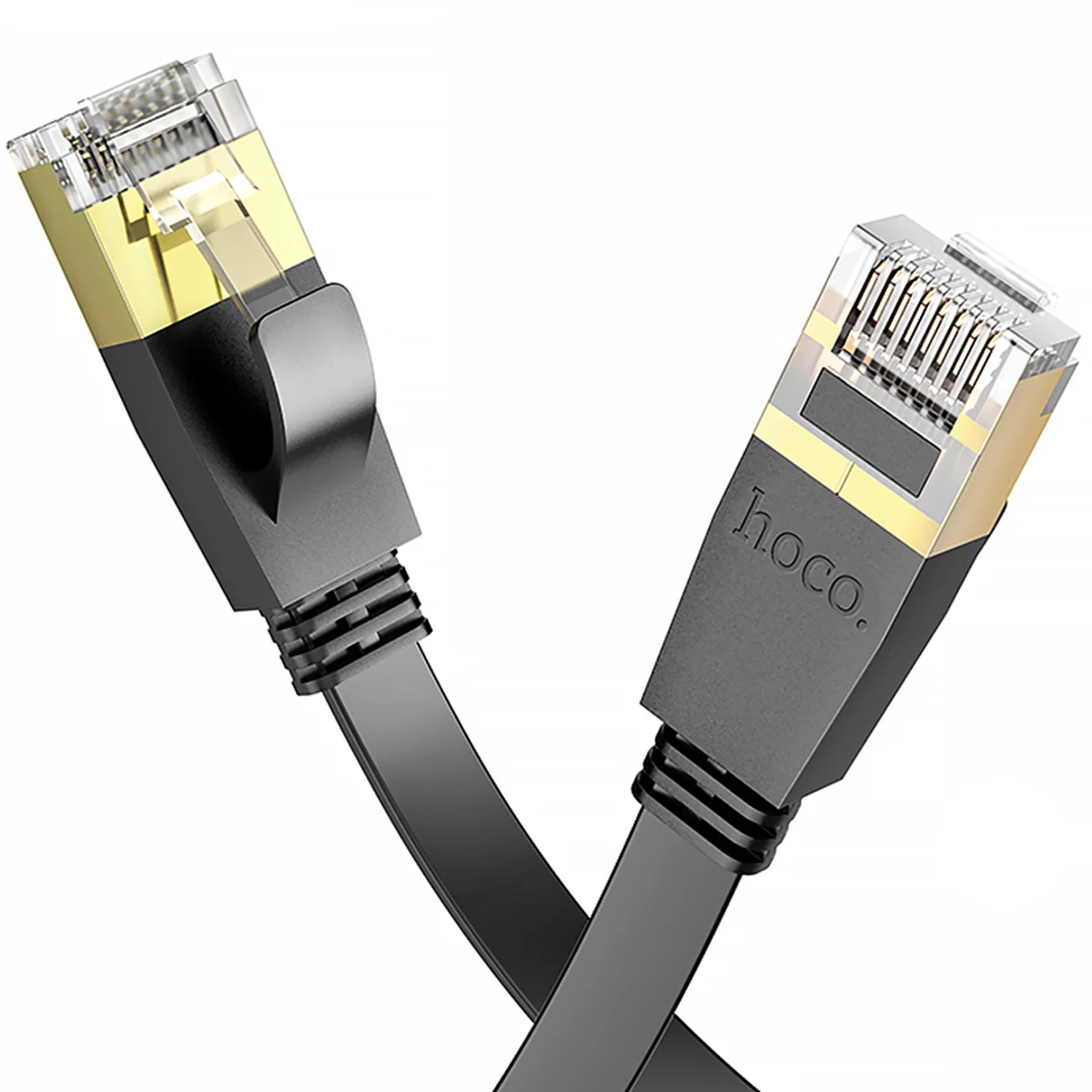 Кабель (патч-корд) Hoco US07 General Category 6 Gigabit (3m) Black