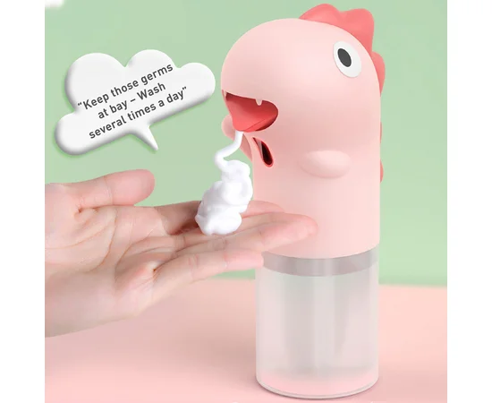 Дозатор для мыла Baseus Minidinos Hand Washing Machine Розовый