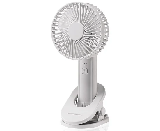 Портативний вентилятор K37 із затискачем 2000mAh White