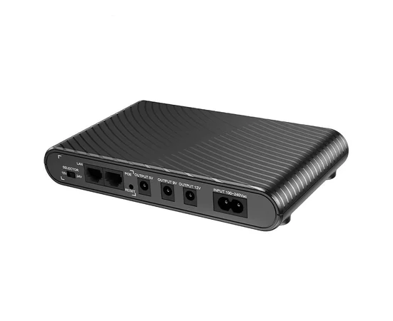 Источник бесперебойного питания Hoco DB63 Portable DC UPS для роутеров 5V/9V/12V 10000 mAh Black