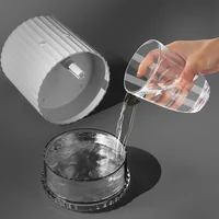 Настольный вентилятор Rapid Cooling 3in1 с водяным охлаждением и подсветкой 1200 mAh White