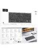 Беспроводная клавиатура Hoco GM32 Wisdom dual-mode (English version) Black
