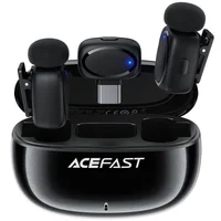 Петличный беспроводной микрофон Acefast R2 Type-C Black