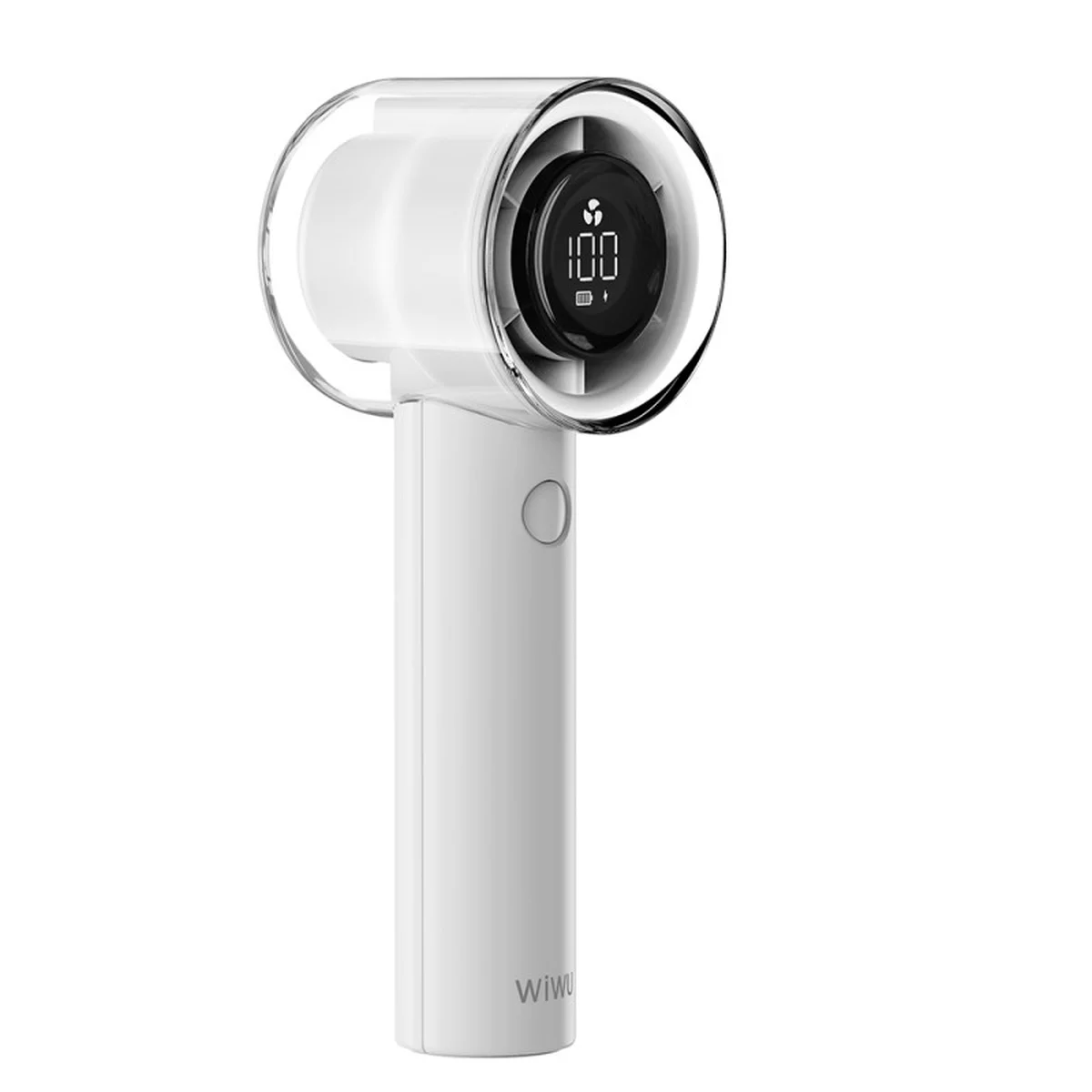 Портативний вентилятор з дисплеєм WIWU WI-FS010 White