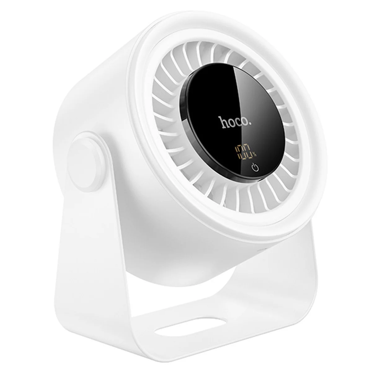 Настольный вентилятор Hoco HX66 desktop circulating fan 3000 mAh White