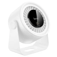 Настольный вентилятор Hoco HX66 desktop circulating fan 3000 mAh White