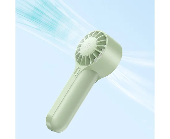 Портативный вентилятор Usams ZB288 Handheld mini fan 1200 mAh Green
