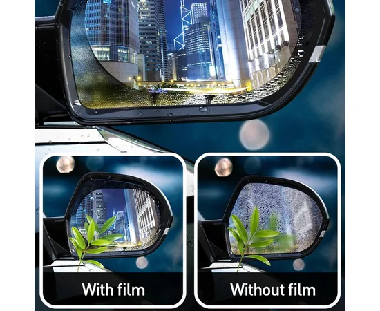Пленка антидождь на стекло Baseus Rainproof Film 150*100 (2 шт/овал)  Прозрачный