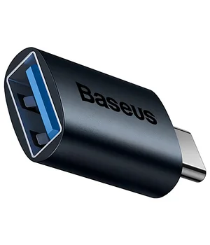 Переходник Baseus Ingenuity Series Mini Type-C to USB 3.1 (ZJJQ000001) Blue