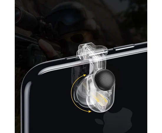 Игровой контроллер Trigger Baseus Red-Dot Прозрачный / Черный