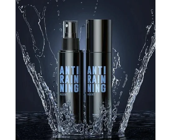 Спрей для защиты автомобильного стекла от дождя Baseus Черный