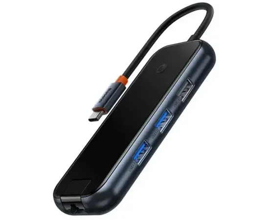 Перехідник HUB Baseus AcmeJoy 8-Port Type-C HUB Adapter (WKJZ010613) Dark Grey