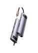 Переходник HUB Baseus Metal Gleam Series 8-in-1 Multifunctional Type-C (CAHUB-CV0G) Gray