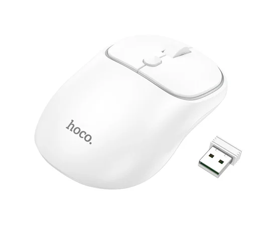 Мышь Hoco GM25 Royal dual-mode Space White