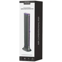 Настольный вентилятор F3 Tower Fan 3 speeds with battery 1200 mAh Purple