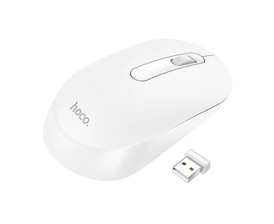 Мышь Hoco GM14 Platinum 2.4G Белый