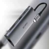 Переходник HUB WIWU Alpha 831HRT Grey