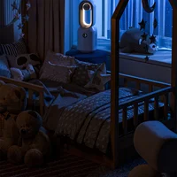 Настольный вентилятор F8 3in1 с Bluetooth-динамиком и ночником 4000mAh White