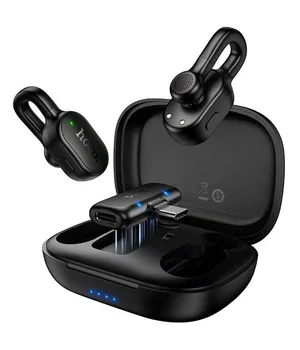Петличний бездротовий мікрофон Hoco L27 Ice Type-C Black