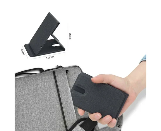 Підставка для телефону STAND JD-S69 із БЗУ 15W Black