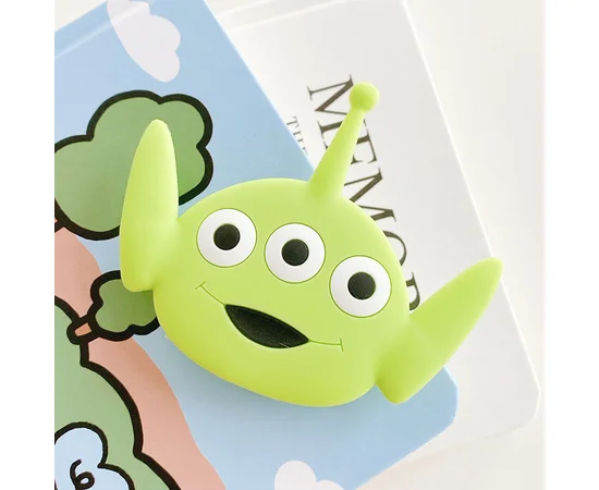 Держатель для телефона 3D Инопланетянин/Зеленый